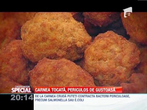 Carnea tocata este unul dintre produsele cele mai indigeste