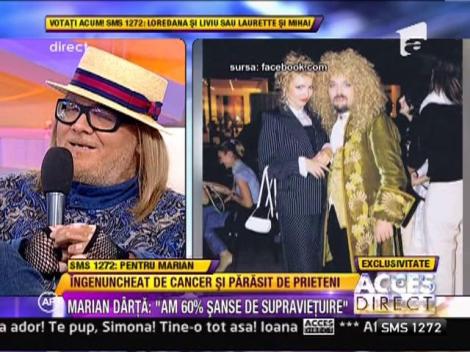 Hairstilistul Marian Darta sufera de cancer