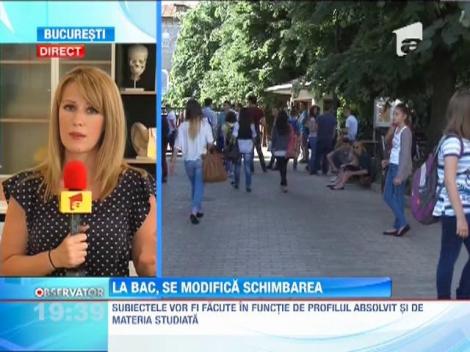 Anul acesta, absolventii de liceu vor primi la BAC subiecte diferentiate