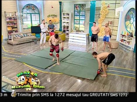 Demonstratie de kickboxing