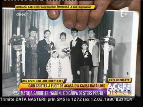 Fotografii cu Gabriela Cristea din copilarie