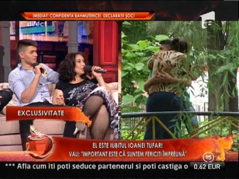 El este iubitul Ioanei Tufaru! Vali: "Am cunoscut-o in casa verisoarei mele"