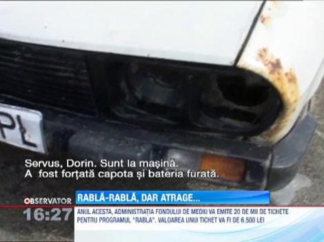 Parcarea unui centru de colectare de fier vechi din Bistrita, tinta hotilor de masini