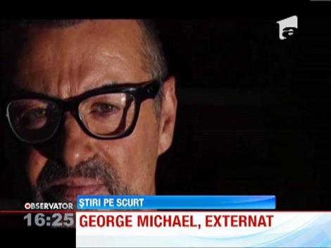George Michael, externat din spital