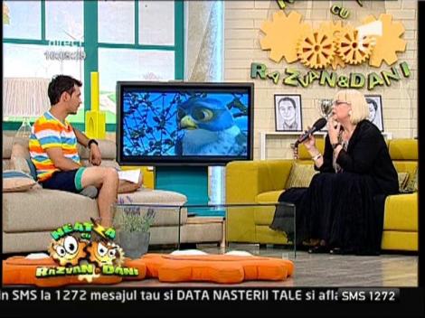 Irina Margareta Nistor, vocea filmelor romanesti, despre peliculele "Aventuri si Zambezia" si "Hangover 3"