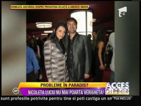 Nicoleta Luciu nu mai poarta verigheta!