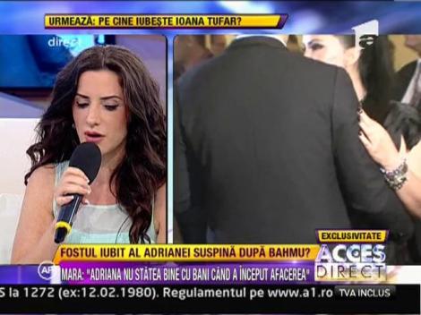 Mara Banica: "Fostul iubit al Adrianei Bahmuteanu spune doar jumatati de adevar"