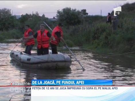 O fetita din judetul Botosani s-a inecat intr-un rau adanc de patru metri