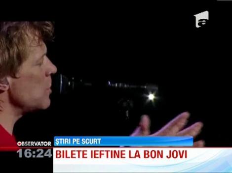 Bilete ieftine la concertul lui Bon Jovi de la Madrid