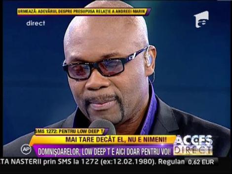 Interpretul melodiei "Casablanca", Low Deep T: "Iubesc Romania"