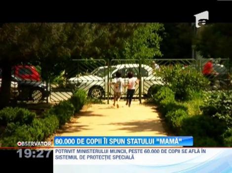 COPIII NU SUNT INVIZIBILI / 60.000 de copii ii spun statului "mama"