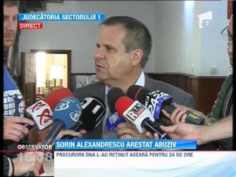 Sorin Alexandrescu, arestat abuziv