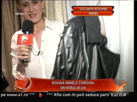 Roxana Nemes si comoara din hotelul de lux!