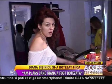 Diana Bisinicu, pregatirile de la salonul de infrumusetare