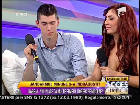 Jandarmul Nicolae Lacatus s-a indragostit de o fosta concurenta de la "Burlacul"!