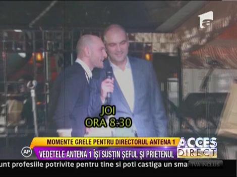 Momente grele pentru directorul Antena 1