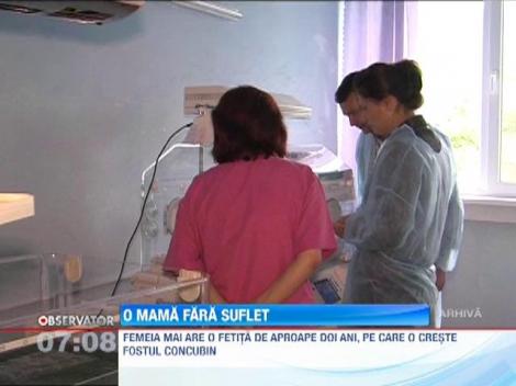 Mama bebelusului abandonat intr-o ghena din Petrosani, gasita de politisti