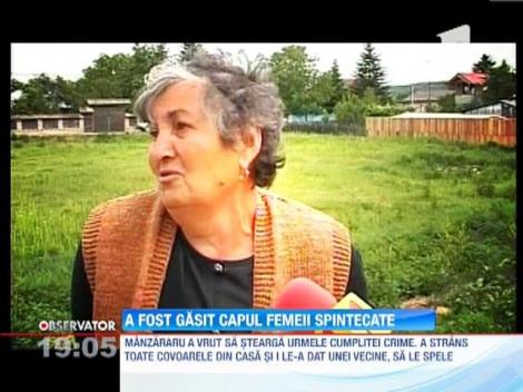 A fost gasit capul femeii spintecate