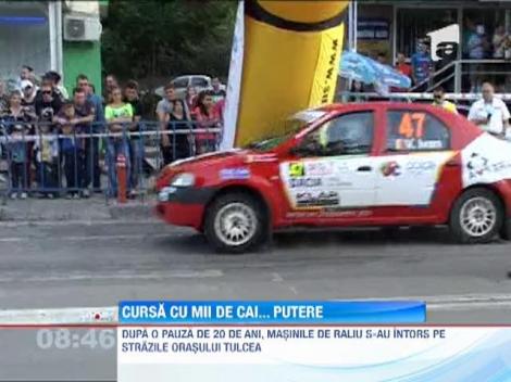 Spectacol la raliul Tulcea