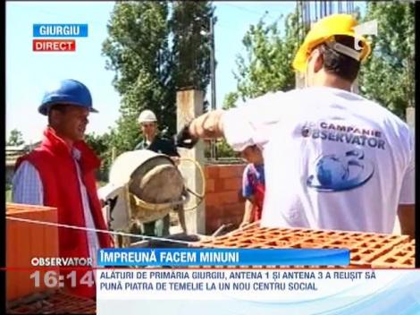 UPDATE/ Vedetele Observator si Antena 3 au inceput constructia primei locuinte in regim de centru de zi