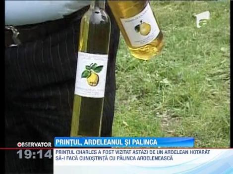 Un barbat a parcurs sute de kilometri pentru a-i aduce palinca Printului Charles