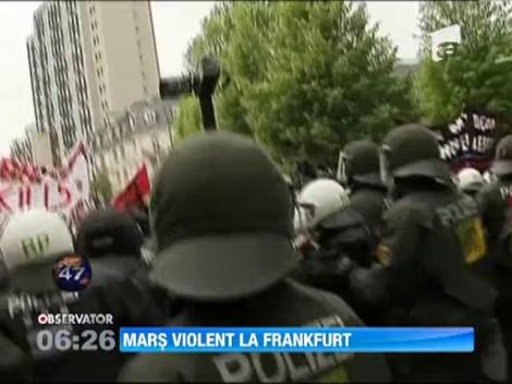 Mars violent la Frankfurt
