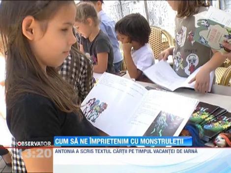 Micuta Antonia Anastasia Popa a publicat o carte de povesti intitulata "Teatrul Monstrilor"