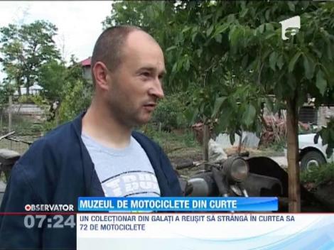 Pasiunea pentru motociclete s-a transformat intr-o obsesie pentru un galatean