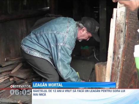 Un baiat de 12 ani din Huneadoara a murit incercand sa-i faca surorii sale un leagan