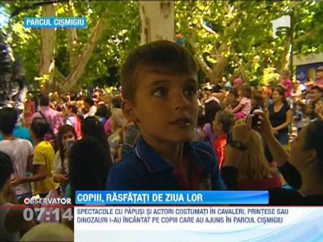 De Ziua Copiilor, armata a fost la dispozitia celor mici