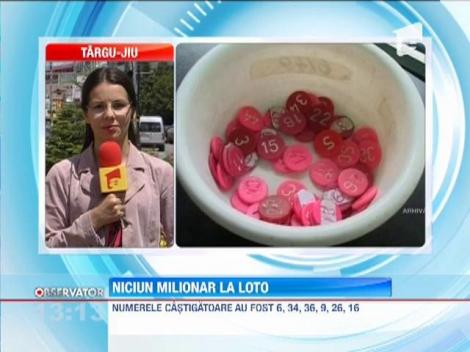 Romanii care si-au incercat  norocul la loto 6/49 nu au reusit sa plece acasa cu 8 milioane de euro