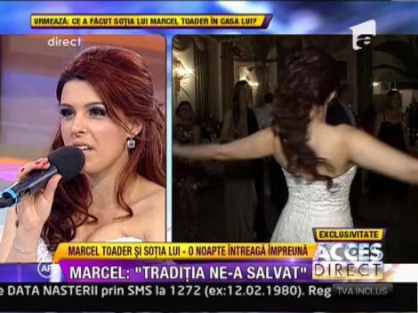 Marcel Toader: "Nu era o problema sa stau langa nasa"
