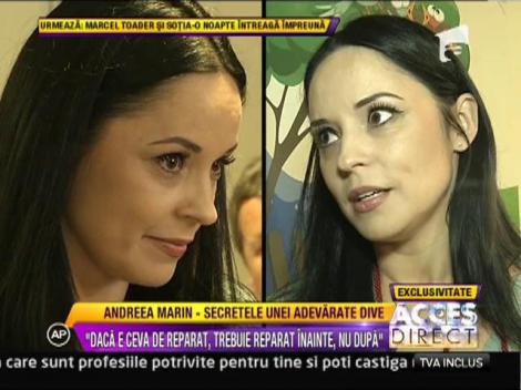 Andreea Marin, mai fericita ca niciodata