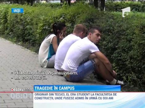 Tragedie in Campusul Universitar "Tudor Vladimirescu"