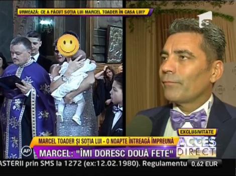 Marcel Toader: "Am tresarit cand am vazut-o pe nasa cu copilul in brate"