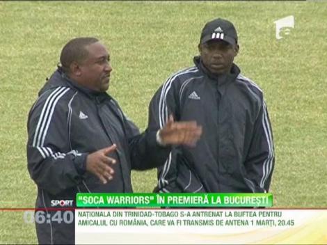 Fotbalistii din Trinidad-Tobago, in premiera la Bucuresti