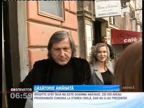 Ilie Nastase nu se grabeste sa se casatoreasca cu Brigitte Sfat
