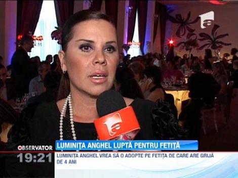 Luminita Anghel risca sa piarda copilul pe care l-a crescut patru ani