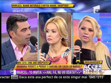 Marcel Toader: "Puteam sa am un copil mulatru cu Anamaria Ferentz"