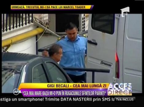 Gigi Becali a transmis un mesaj emotionant catre familie