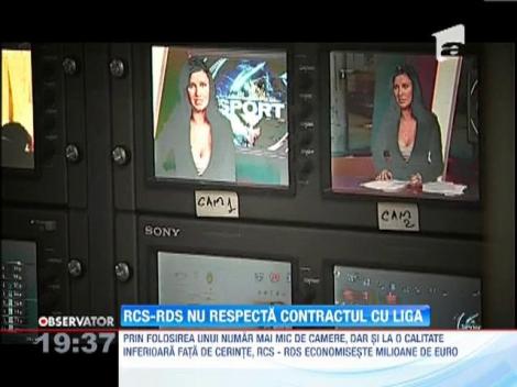 RCS&RDS nu a respectat clauzele legate de difuzarea meciurilor din Liga 1