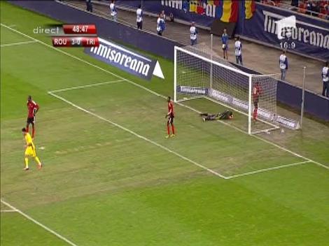Romania - Trinidad Tobago 3-0/ Autogol marcat de Cyrus, dupa sutul lui Grozav
