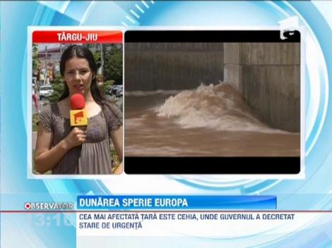 Inundatiile au pus in alerta toate tarile din Europa Centrala