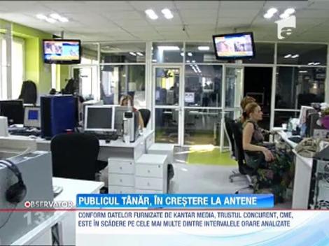Publicul tanar este tot mai prezent la Antene