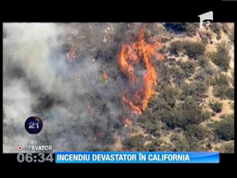 Incendiu devastator in California