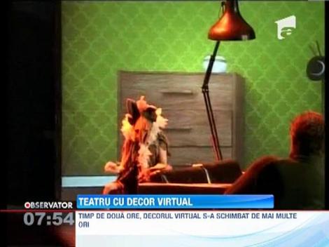 "Hotii de frumusete", teatru cu decor virtul, in regia lui Chris Simion