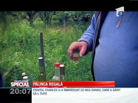 Printul Charles, dupa o palinca de gutui de la nepotul lui Maniu