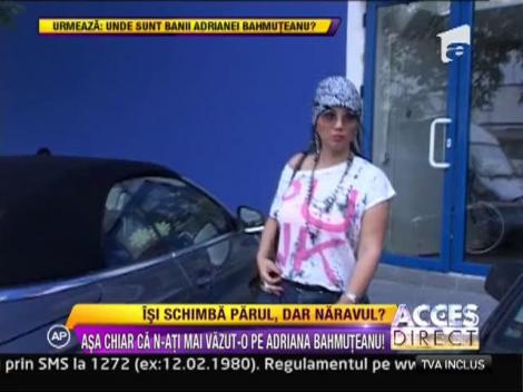 Adriana Bahmuteanu, schimbare radicala de look