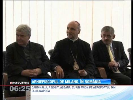 Arhiepiscopul de Milano, in Romania