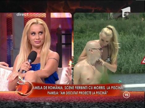 Pamela de Romania, scene fierbinti cu Morris, la piscina!